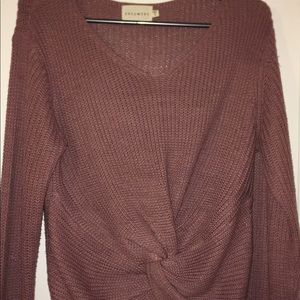 Women’s Dreamers Light Plum Sweater